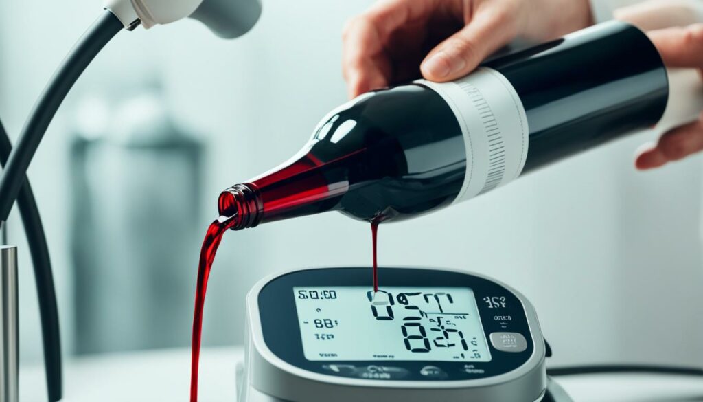 red wine and blood pressure